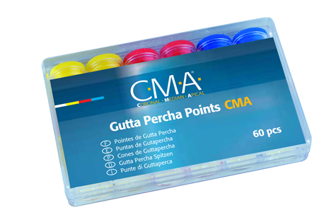 Pontas de Gutta-percha CMA (60 un.)