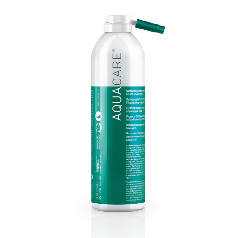 Aquacare: Spray de lavagem para instrumentos e tubos (500 ml)