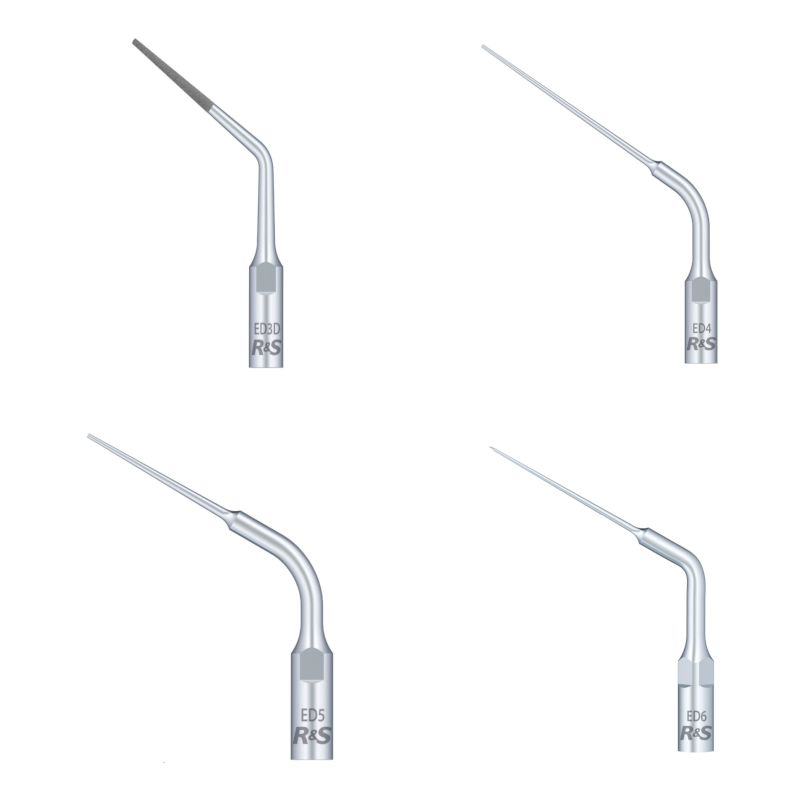Insertos de endodontia tipo S: Compatíveis com Satelec - NSK - DTE